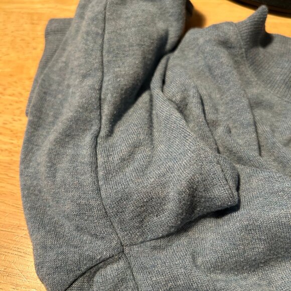 Womens Alo Yoga Blue High Low Pullover Sweatshirt Top S - Picture 9 of 13